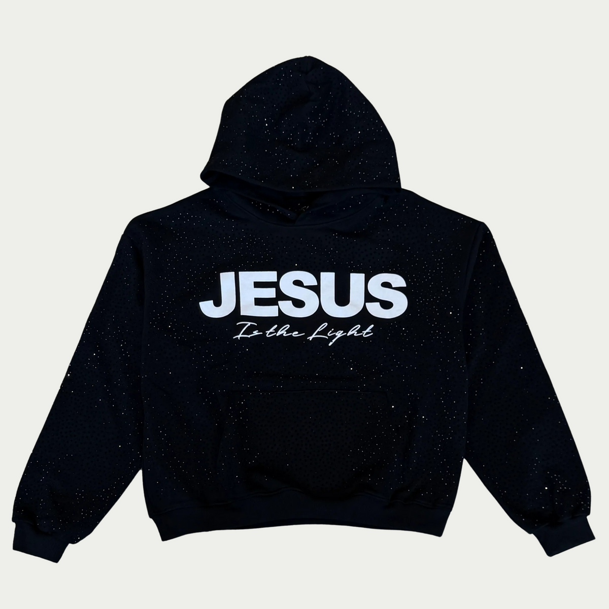 Jesus is The Light Rhinestone