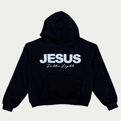Jesus is The Light Rhinestone