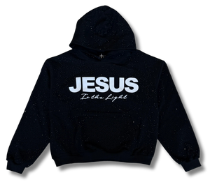 Jesus is The Light Rhinestone