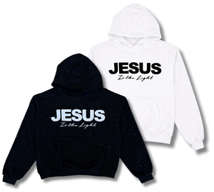 Jesus is The Light Rhinestone