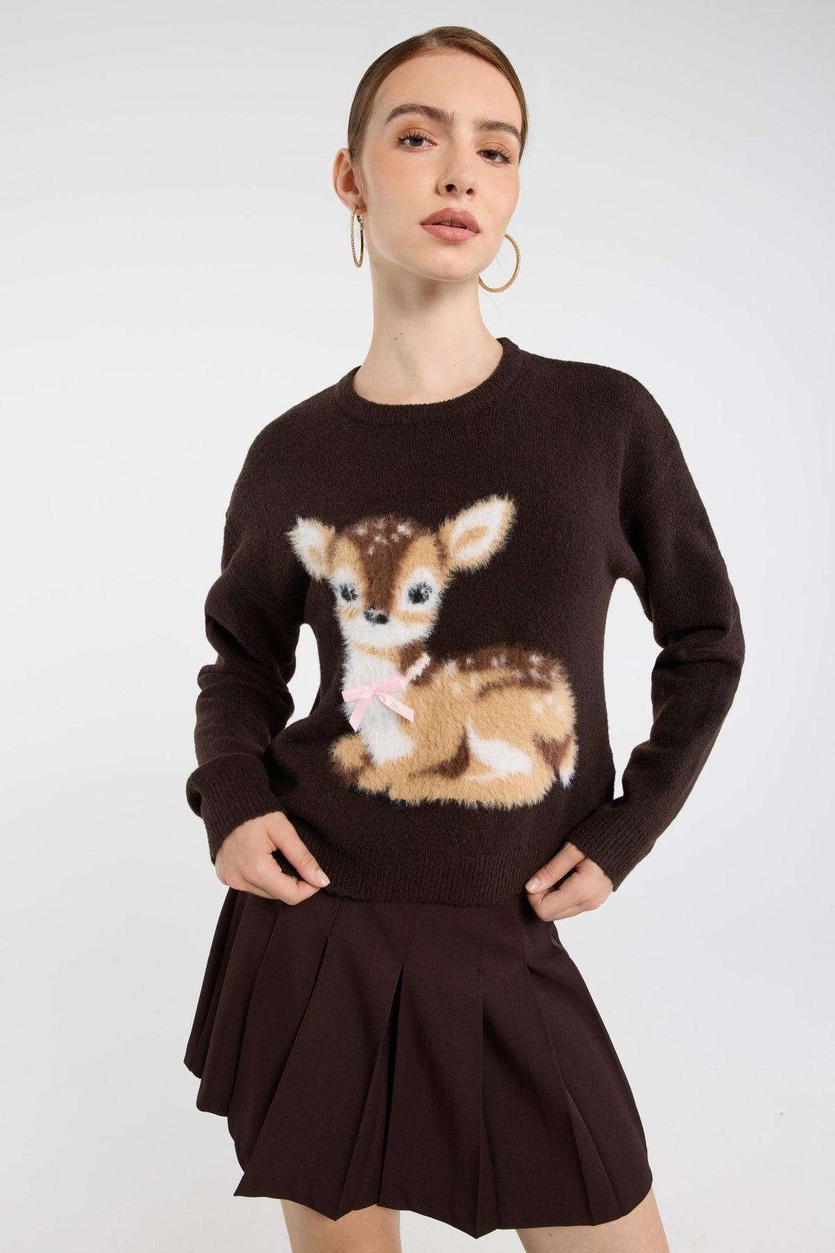 Deer Knit Sweater
