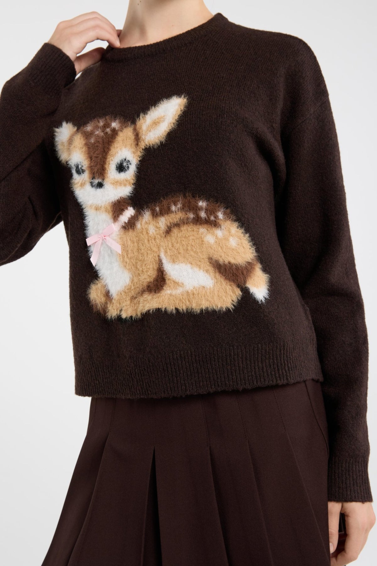 Deer Knit Sweater