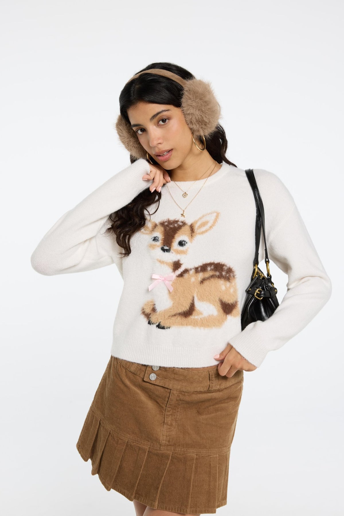 Deer Knit Sweater