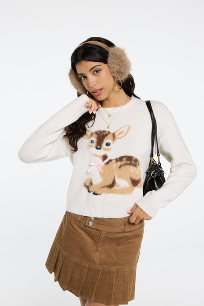 Deer Knit Sweater