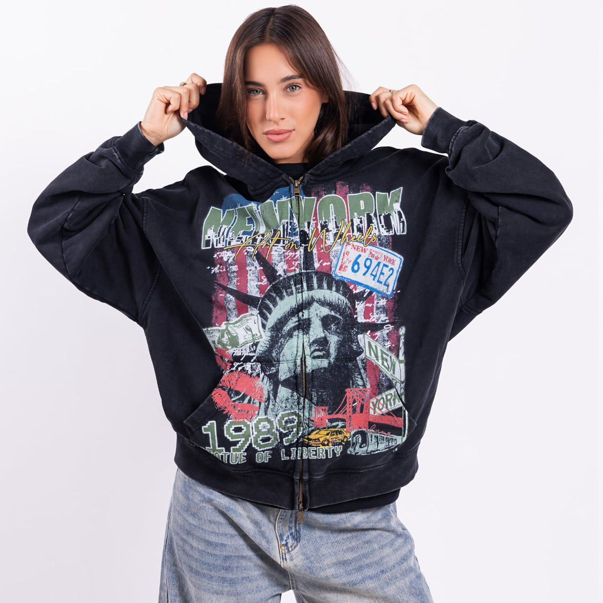 NYC Zip Hoodie